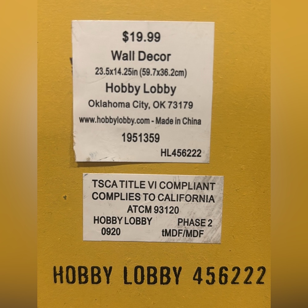 Hobby Lobby Wooden Construction Vehicle Decor - Picture 3 of 6
